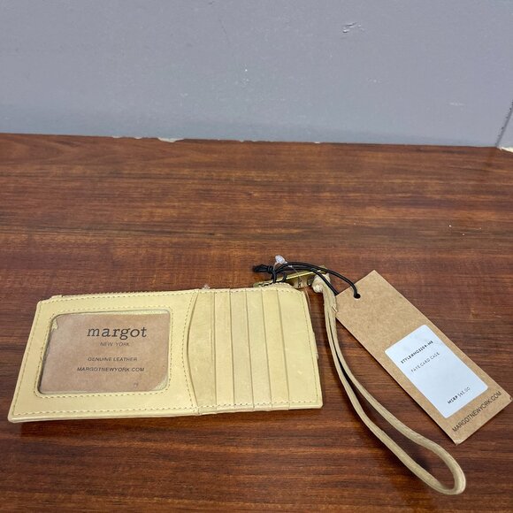 Margot NY Genuine Leather Faye Card Case - Picture 1 of 2